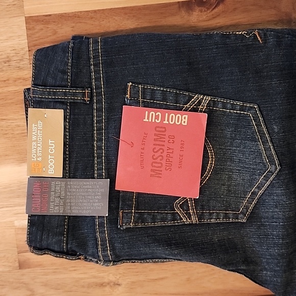 TWO PAIRS NWT Womens Mossimo Bootcut Jeans - Size 9 Long - Picture 2 of 7